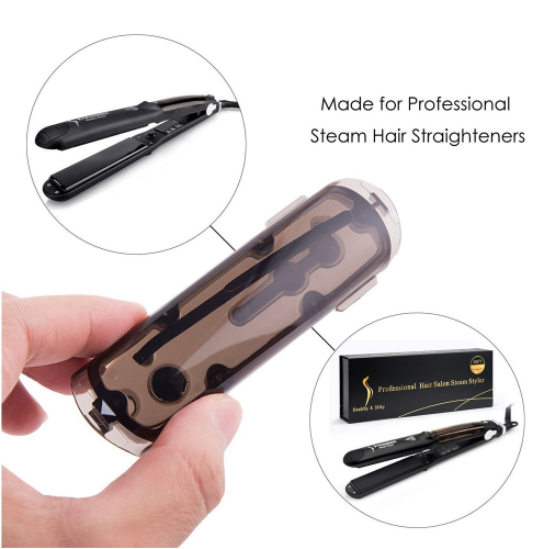 Steam Function Flat Iron Tourmaline Ceramic Vapor Professional Hair Straightener with Argan Oil Infusion Straightening Irons