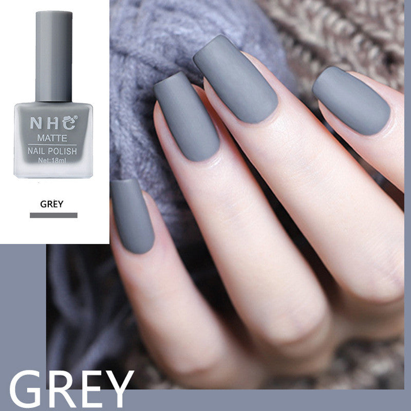 Matte matte nail polish