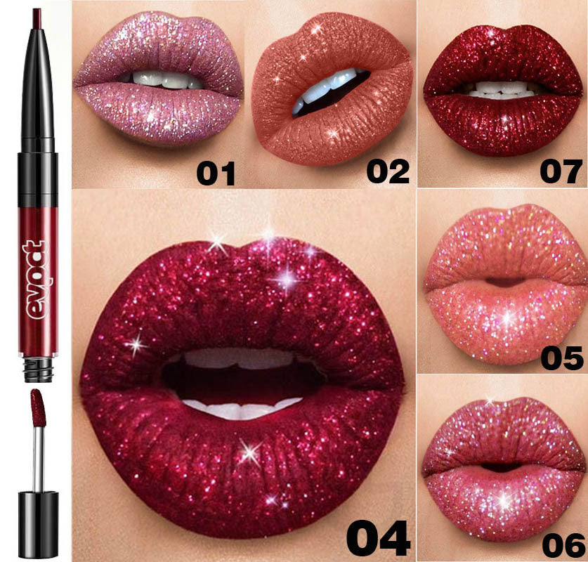 Double-Ended Diamond Lip Gloss Lip Liner