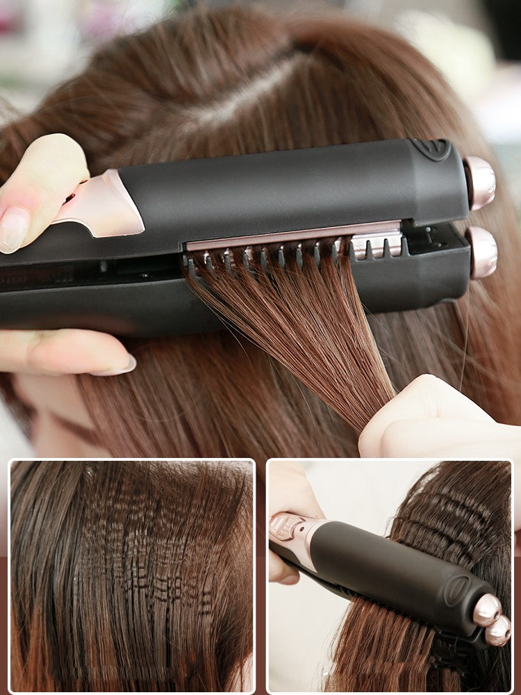 Splint electric curling rod pad hair root hair straightener