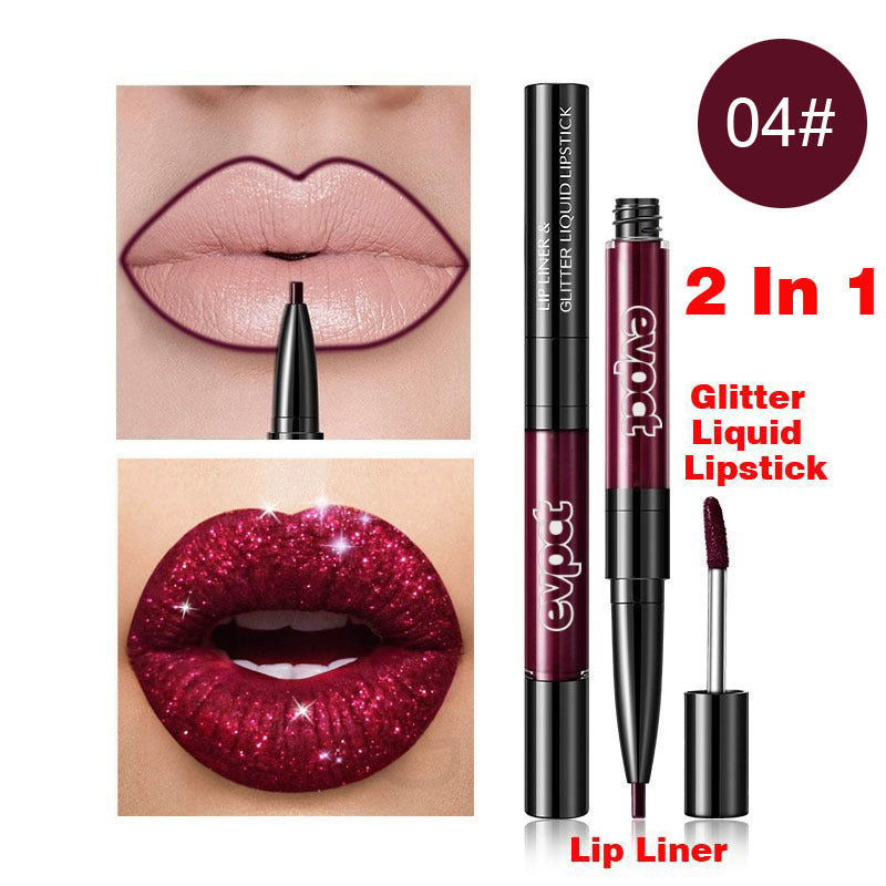 Double-Ended Diamond Lip Gloss Lip Liner