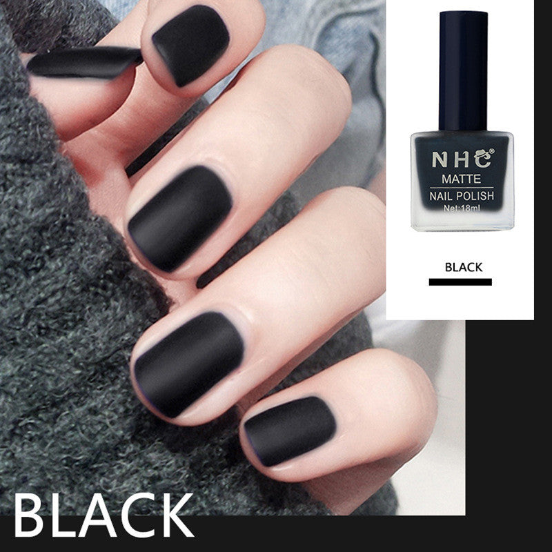 Matte matte nail polish