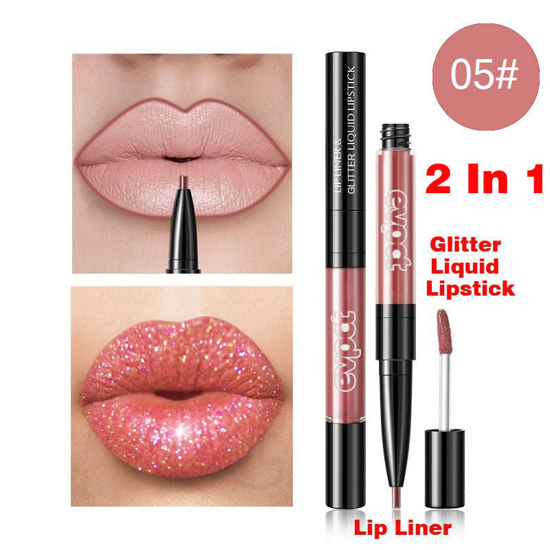 Double-Ended Diamond Lip Gloss Lip Liner